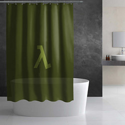 Шторка для душа Opposing Force, цвет: 3D-принт — фото 2