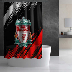 Шторка для душа Арсенал краски текстура, цвет: 3D-принт — фото 2