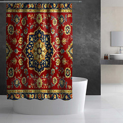 Шторка для душа Советский ковер, цвет: 3D-принт — фото 2