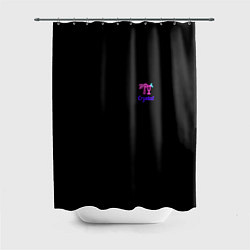 Шторка для душа Crystal nightwear, цвет: 3D-принт