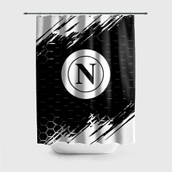 Шторка для душа Napoli краски соты текстура, цвет: 3D-принт