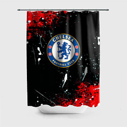 Шторка для душа Chelsea брызги красок текстура, цвет: 3D-принт