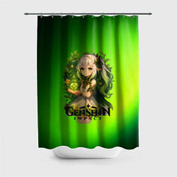 Шторка для душа Нахида Genshin Impact, цвет: 3D-принт