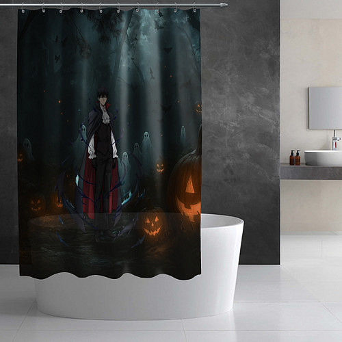 Шторка для ванной Вампир Сон Джин-Ву - Поднятие уровня в одиночку ан / 3D-принт – фото 2