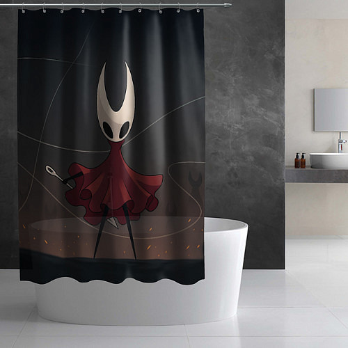 Шторка для ванной Hollow Knight - Silksong / 3D-принт – фото 2