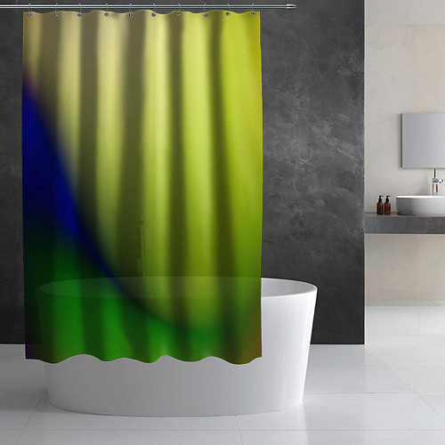 Шторка для ванной The color is multicolored / 3D-принт – фото 2