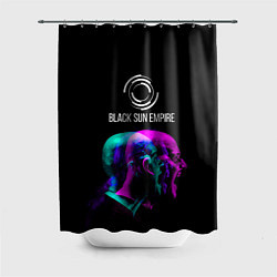 Шторка для душа Black Sun Empire Rage, цвет: 3D-принт