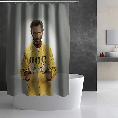 Шторка для ванной DOC House / 3D-принт – фото 2