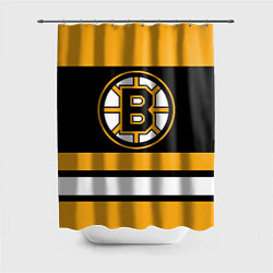 Шторка для душа Boston Bruins, цвет: 3D-принт