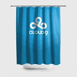 Шторка для душа Cloud 9, цвет: 3D-принт