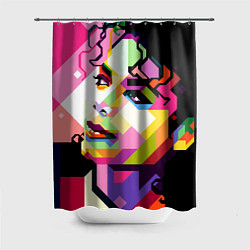 Шторка для душа Michael Jackson Art, цвет: 3D-принт