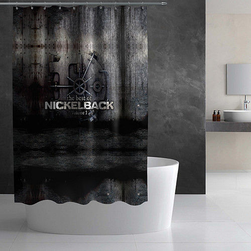 Шторка для ванной Nickelback Repository / 3D-принт – фото 2