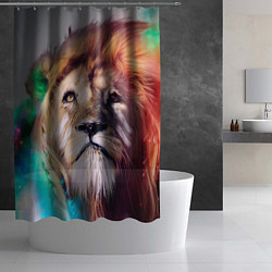 Шторка для душа Lion King, цвет: 3D-принт — фото 2