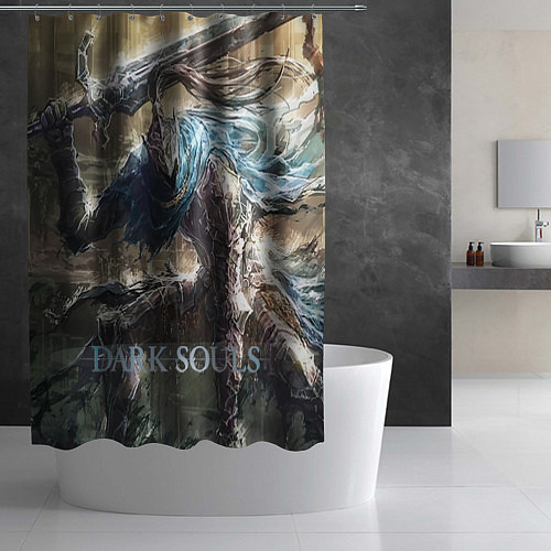 Шторка для ванной Dark Souls / 3D-принт – фото 2