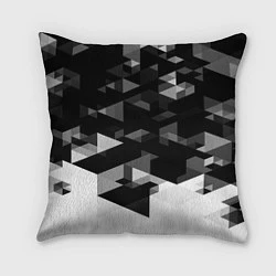 Подушка квадратная Trianse, цвет: 3D-принт