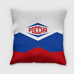 Подушка квадратная Россия 2016, цвет: 3D-принт