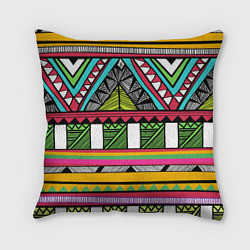 Подушка квадратная Зимбабве, цвет: 3D-принт
