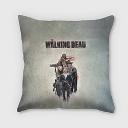 Подушка квадратная Walking Dead, цвет: 3D-принт