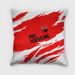 Подушка квадратная НФР: Pro Wrestling, цвет: 3D-принт