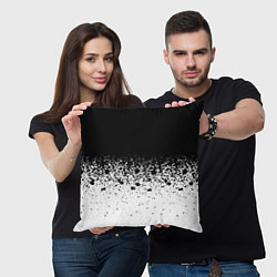 Подушка квадратная Необычный дизайн, цвет: 3D-принт — фото 2