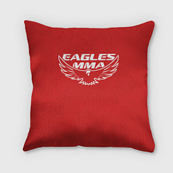 Подушка квадратная Eagles MMA, цвет: 3D-принт
