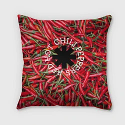 Подушка квадратная Red Hot Chili Peppers, цвет: 3D-принт