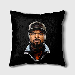 Подушка квадратная Ice Cube цвета 3D-принт — фото 1
