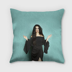 Подушка квадратная Selena Gomez, цвет: 3D-принт