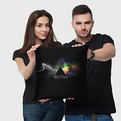 Подушка квадратная Pink Floyd Logo, цвет: 3D-принт — фото 2