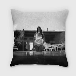 Подушка квадратная Lana Del Rey: Water