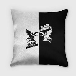 Подушка квадратная Black Sabbath, цвет: 3D-принт