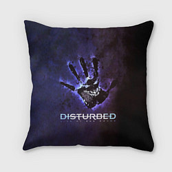 Подушка квадратная Disturbed: Live at red rocks, цвет: 3D-принт