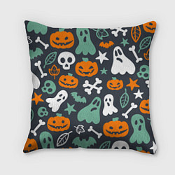 Подушка квадратная Halloween Monsters