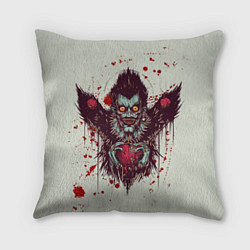 Подушка квадратная Демон с сердцем, цвет: 3D-принт