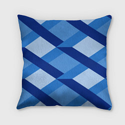 Подушка квадратная Линий геометрия, цвет: 3D-принт