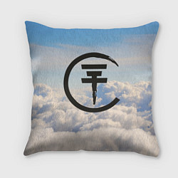 Подушка квадратная Tokio Hotel: Clouds