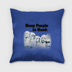 Подушка квадратная Deep Purple In the rock, цвет: 3D-принт