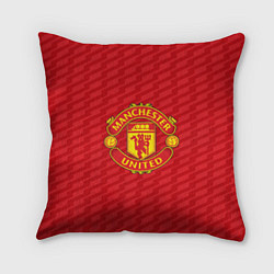 Подушка квадратная FC Manchester United: Creative, цвет: 3D-принт