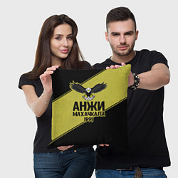 Подушка квадратная Анжи Махачкала 1991, цвет: 3D-принт — фото 2