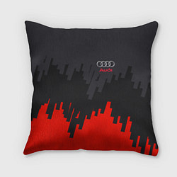 Подушка квадратная Audi: Tricolor, цвет: 3D-принт