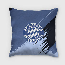 Подушка квадратная FC Bayern Munchen: Abstract style, цвет: 3D-принт
