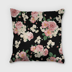 Подушка квадратная Floral Pattern, цвет: 3D-принт
