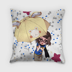 Подушка квадратная Meiko Honma: Umbrella, цвет: 3D-принт