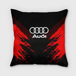 Подушка квадратная Audi: Red Anger, цвет: 3D-принт