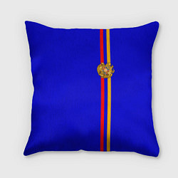 Подушка квадратная Армения, цвет: 3D-принт