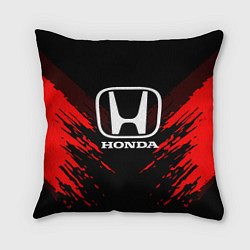 Подушка квадратная Honda: Red Anger, цвет: 3D-принт