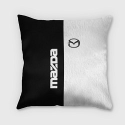 Подушка квадратная Mazda B&W