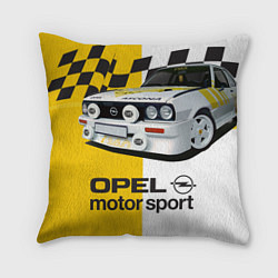 Подушка квадратная Opel Motor Sport: Ascona B