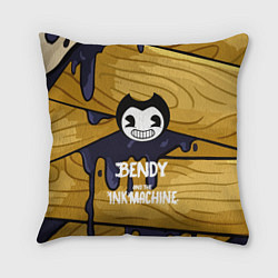 Подушка квадратная Bendy and the Ink Machine, цвет: 3D-принт