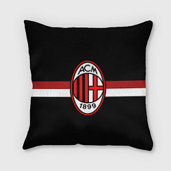 Подушка квадратная AC Milan 1899, цвет: 3D-принт